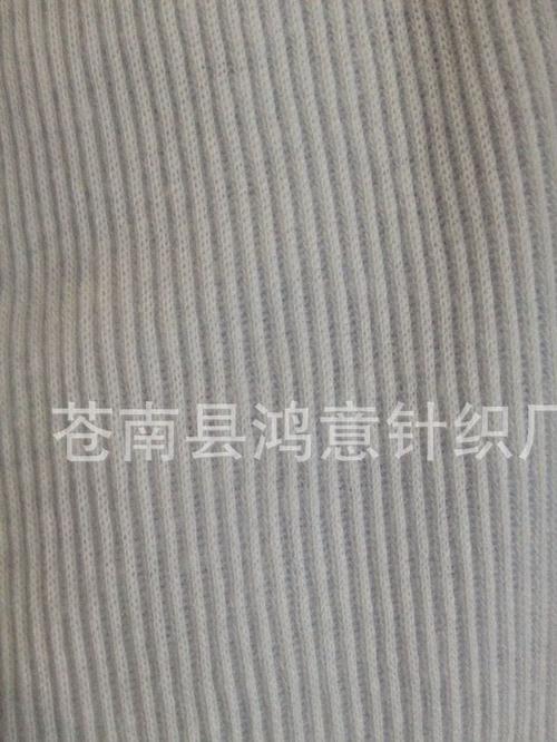 多规格定制织法服装用布主要用途现货螺纹 2x2 针织罗纹布主营产品